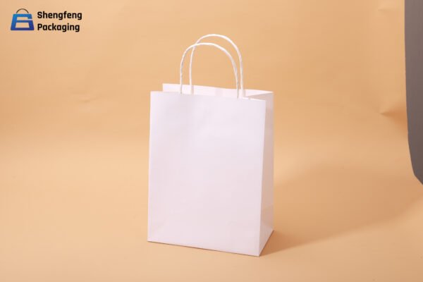 white paper bag